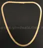 14k Yellow Gold Herringbone Necklace, 26.4 Grams