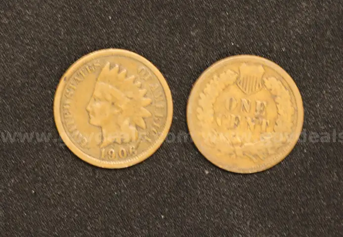 74 U.S. Indian Head Pennies