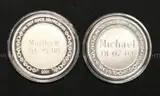 8 Assorted Silver Rounds, 226.2 Grams