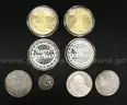 8 Assorted Silver Rounds, 226.2 Grams