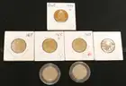 312 Assorted Washington, State, Colorized &#x26; Graded Quarters