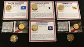 312 Assorted Washington, State, Colorized &#x26; Graded Quarters