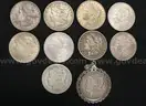 10 Silver U.S. Morgan Dollar Coins