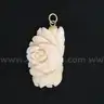6 Assorted Carved Stone Pendants