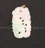 6 Assorted Carved Stone Pendants