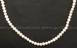 Pearl Necklace &#x26; Bracelet With 14K Yellow Gold Clasps