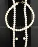 Pearl Necklace &#x26; Bracelet With 14K Yellow Gold Clasps