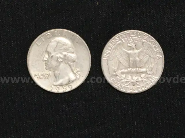 60 U.S. Silver Washington Quarters