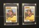 10 Assorted Topps Padres and Pirates Baseball Cards Including Clemente, Winfield
