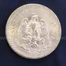 1947 Gold Mexico 50 Peso Coin, 41.6 Grams