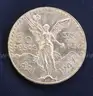 1947 Gold Mexico 50 Peso Coin, 41.6 Grams
