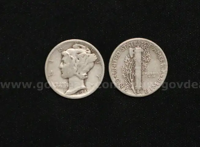 178 U.S. Silver Mercury Dimes