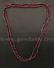 2 Strands of Polished Maroon Stones