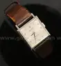 1970&#x27;s Ladies Rolex Precision Wristwatch With Brown Leather Band