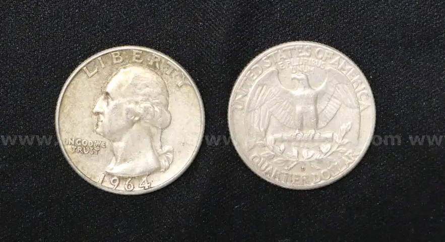 97 Silver U.S. Washington Quarters