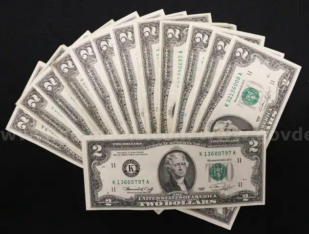 149 U.S. $2 Bills