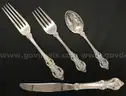 24 Pieces Towle Sterling 1964, El Grande Pattern, 1,563.6 Grams