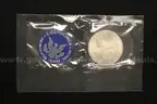 5- 1971/1972 Silver Uncirculated Eisenhower Dollars