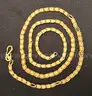 18K Yellow Gold Custom Link Necklace, 24.2 Grams