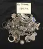 Approximately 43 Pieces Of Scrap Silver Jewelry &#x26; Bullion, 235.1 Grams