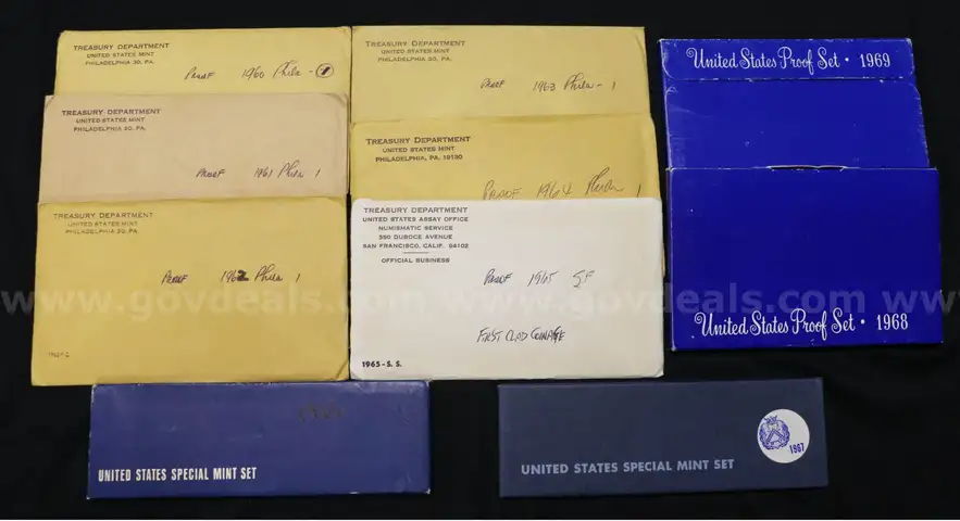 20 Assorted U.S. Mint Sets &#x26; Proof Sets