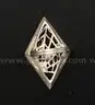 Silver Spider Web Design Jewelry Set &#x26; Maple Leaf Design Earrings, 47.5 Grams