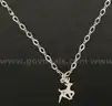 James Avery Sterling Silver Infant Necklace with Retired Reindeer Pendant, 4.8 G
