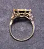 1945 Mexico Dos Peso Coin In 14K Y/G Ring Setting, 5.1 Grams