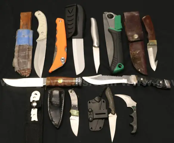 13 Assorted Bowie, Dagger &#x26; Pocket Knives