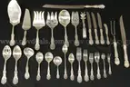 140 Pieces Of Sterling Francis I Flatware Set By Reed And Barton, 8,242.2 Grams