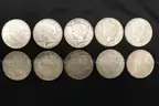 26 U.S. Silver Peace Dollar Coins