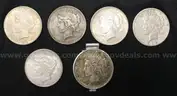 26 U.S. Silver Peace Dollar Coins