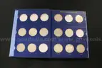 23 U.S. Silver Morgan Dollar Coins in Book, Some Graded