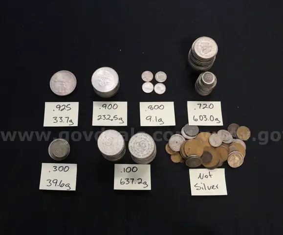 153 Assorted Foreign Coins, Mostly Mexico, Some Silver 1555.1 Grams