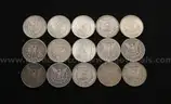 15 Assorted U.S. Silver Morgan Dollar Coins