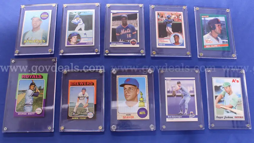 80 Assorted Player Topps, Upper Deck, Donruss, Score &#x26; Fleer Baseball Cards