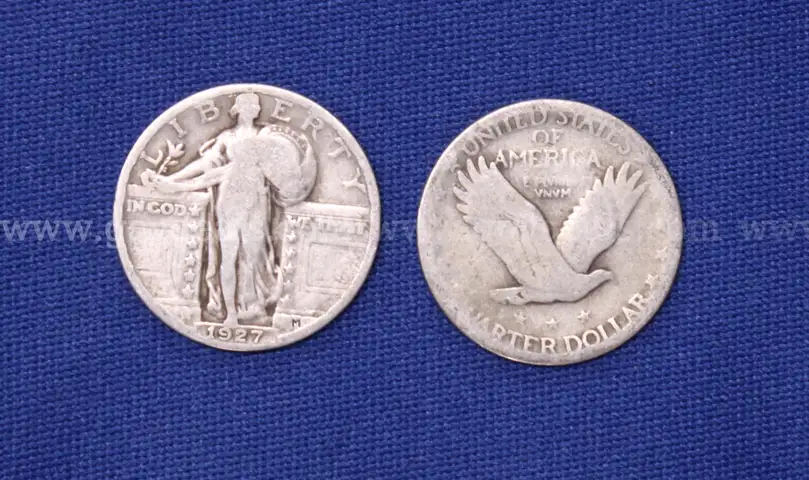 29 Silver U.S. Standing Liberty Quarters