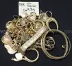 Approximately 124 Pieces Of Scrap Gold Jewelry, 251.2 Grams