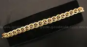 14k Yellow Gold Custom Link Design Bracelet, 31.7 Grams