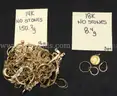 72 Pieces Of Assorted Scrap Gold Jewelry, 216.3 Grams