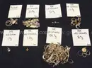 72 Pieces Of Assorted Scrap Gold Jewelry, 216.3 Grams