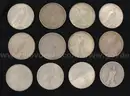 25 Assorted U.S. Silver Peace Dollar Coins