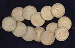 27 Assorted Mexican Coins, Some Silver Totaling 273.8 Grams