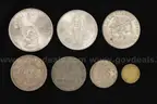 27 Assorted Mexican Coins, Some Silver Totaling 273.8 Grams