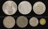 27 Assorted Mexican Coins, Some Silver Totaling 273.8 Grams