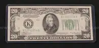 1- 1928A U.S. $100 Note and 6- 1934 U.S. $20 Notes, Some in Sequence