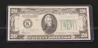 1- 1928A U.S. $100 Note and 6- 1934 U.S. $20 Notes, Some in Sequence
