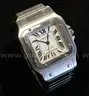 Men's Cartier Stainless Steel Santos de Cartier Galbee XL Wrist Watch