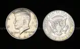 158- 1964 U.S. Silver Kennedy Half Dollar Coins