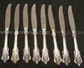 32 Pieces of Wallace Sterling Silver Grande Baroque Flatware, 1893.3 Grams
